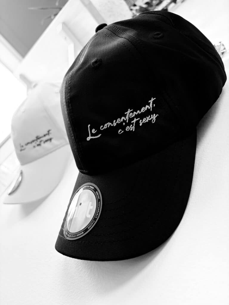 Casquette Le consentement, c'est sexy