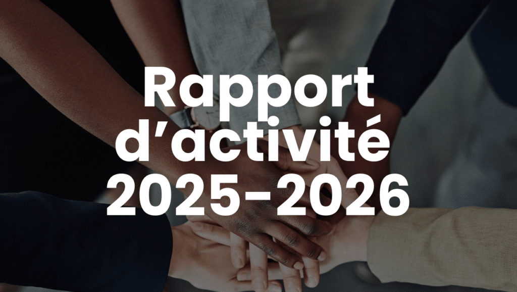 Rapport d'activité 2025-2026